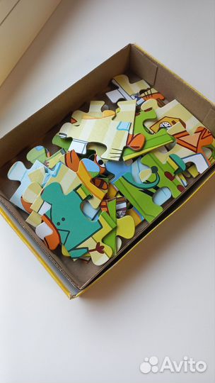 Пазлы 10 штук для малышей