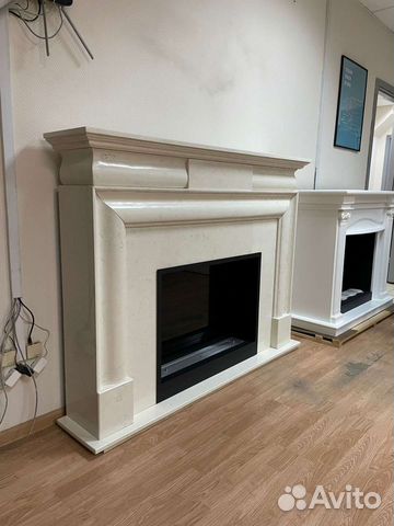 Мраморная облицовка для камина