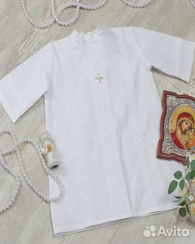 Крестильная рубашка новая