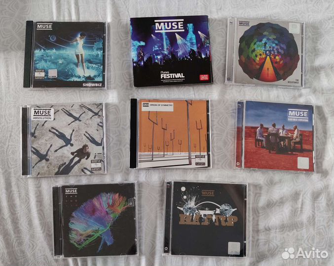 CD диски Muse Arctic Monkeys Linkin Park и т.д