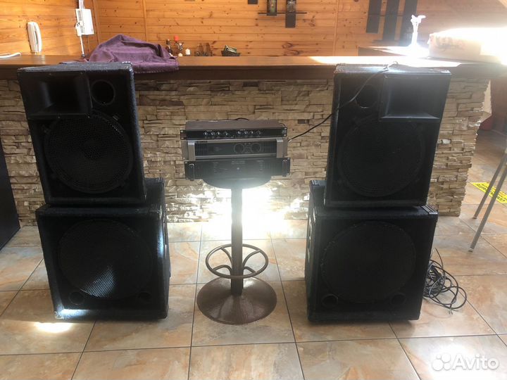 Акустика, колонки, усилитель
