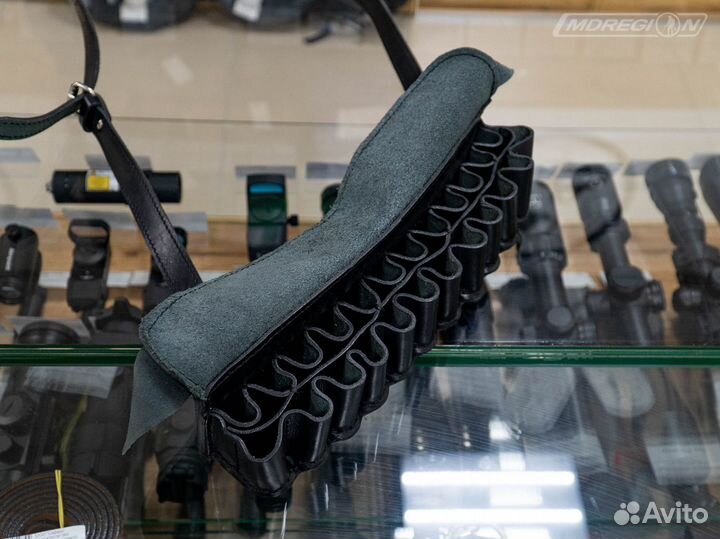 Патронташ двухрядный закрытый 24 патрона 12/16 кал