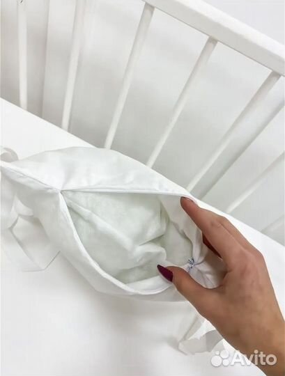 Бортики в кроватку для новорожденных
