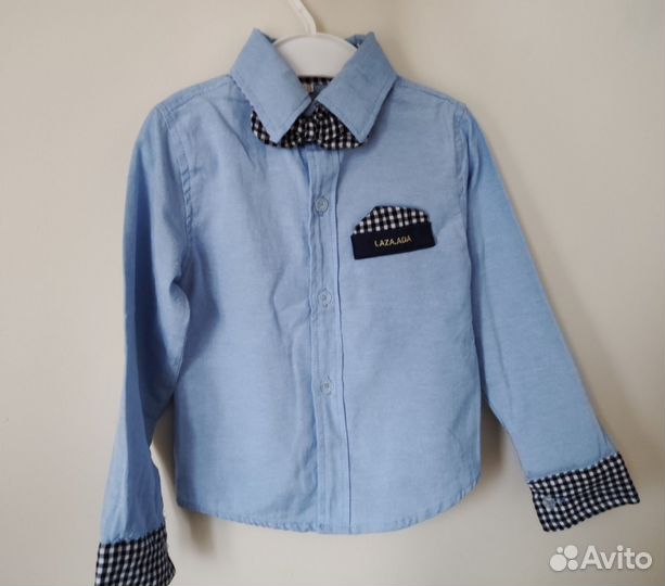 Рубашка для мальчика 86 92