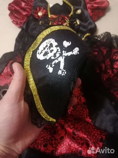 Костюм пиратки для девочки 116-122