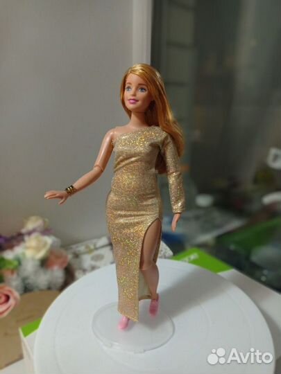 Кукла Барби Mattel гибрид на шарнирном теле пышки