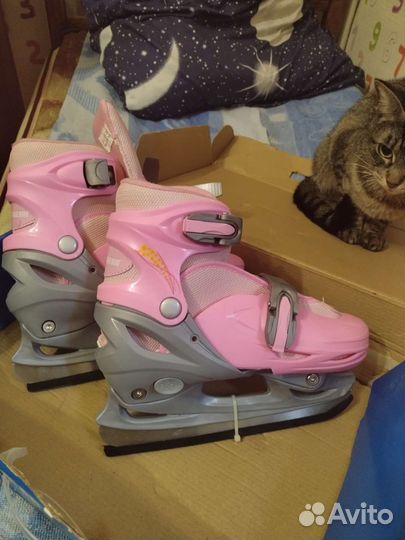 Коньки детские раздвижные