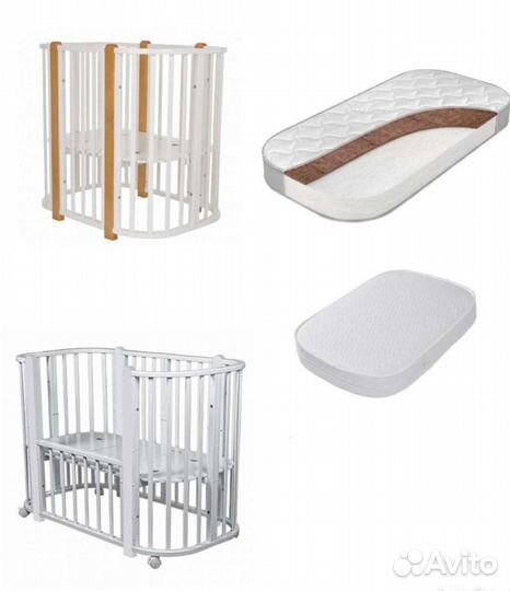 Кроватка для новорожденных и матрасы