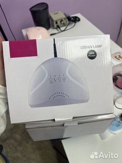 Уф лампа для ногтей