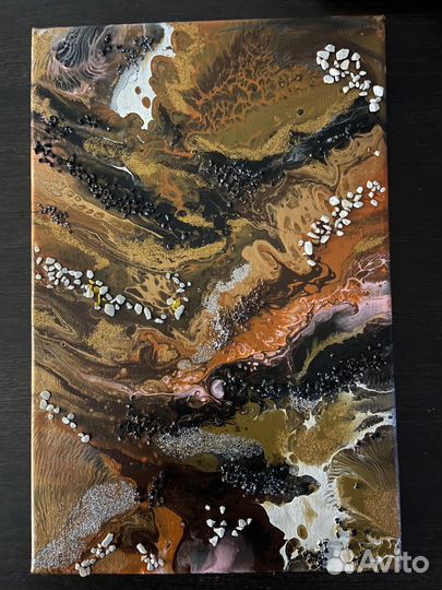 Картина абстракция акрил