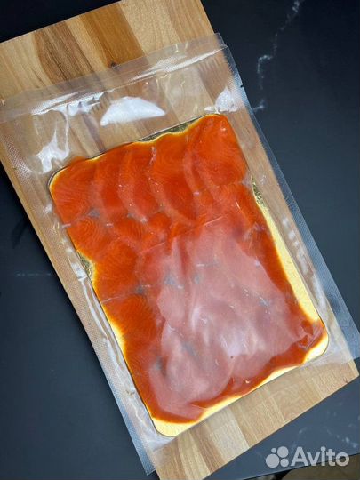 Нерка слабосоленая в нарезке без кости оптом