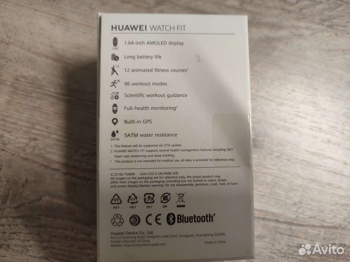 Smart часы huawei watch fit