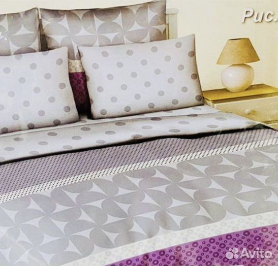 Комплекты постельного белья евро новые