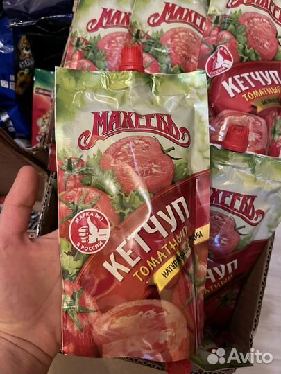 Махеев кетчуп томатный
