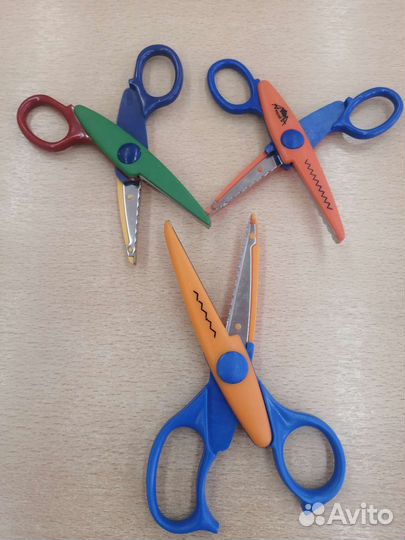 Ножницы фигурные по бумаге