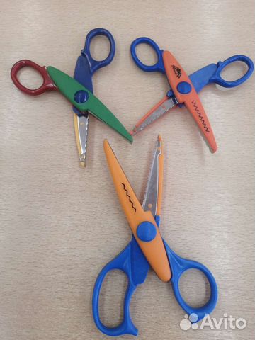 Ножницы фигурные по бумаге