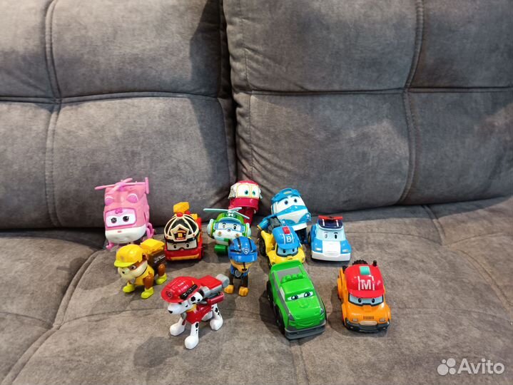 Робокар поли набор