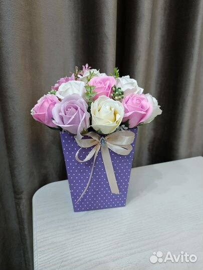 Мыльные букеты