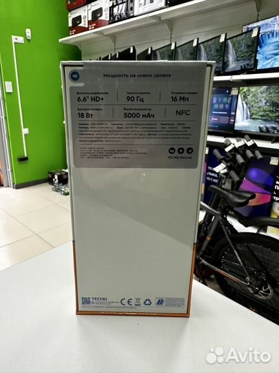 TECNO Spark 10c, 4/128 ГБ