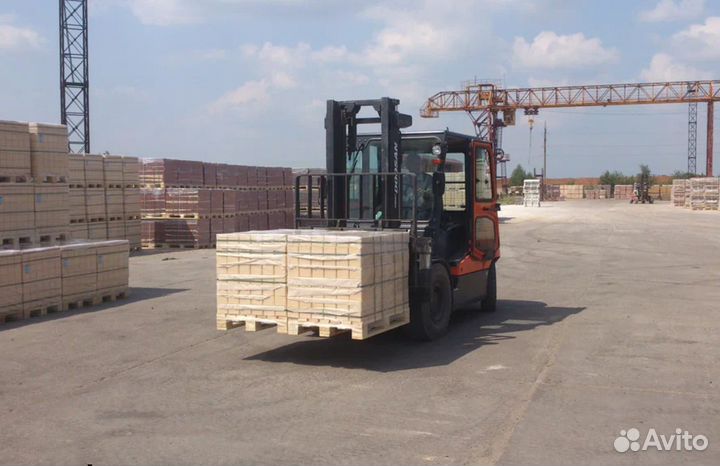 Кирпич облицовочный Светлый Пкк от 10м3