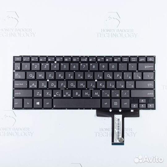 Клавиатура Asus UX31A, U38D черная без рамки