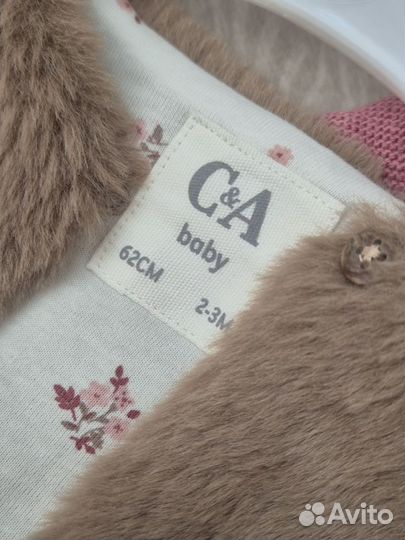 Комплект для девочки C&A 62 р