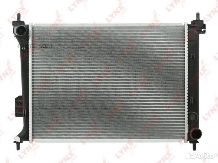 Lynxauto RB-2787 Радиатор охлаждения паяный