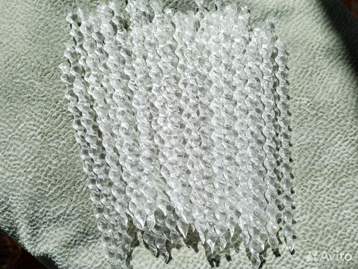 Хрустальные подвески для люстры, бра СССР