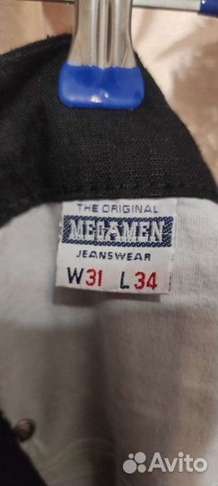 Джинсы мужские, летние, черные