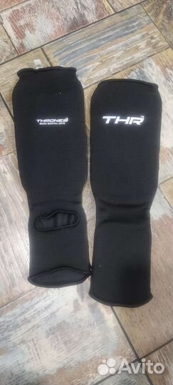 Защита голени и стопы для единоборств THR