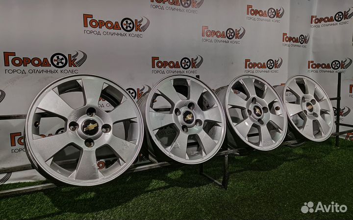 К-кт дисков ориг литых R15 chevrolet 4х114,3