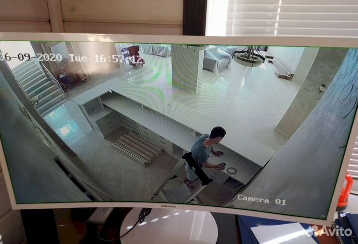 Видеонаблюдение с установкой