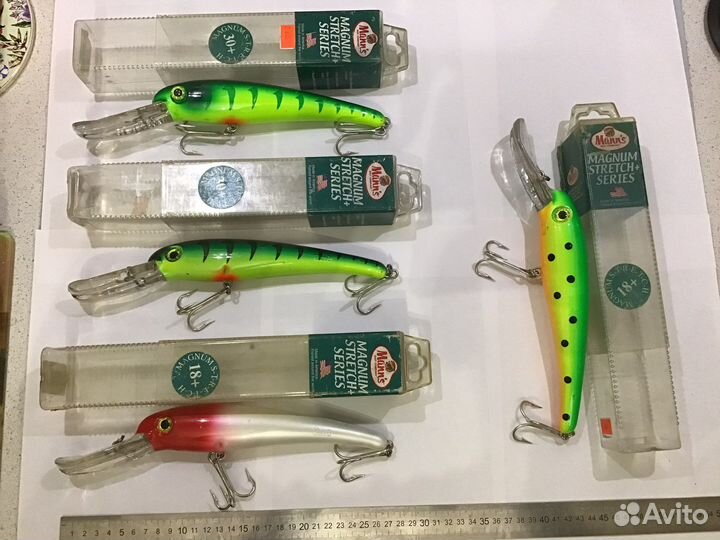 Воблеры Manns Magnum Strecth 18+