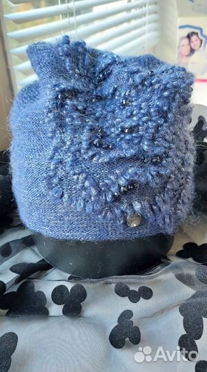 Шапка женская. Шерсть. Б/У