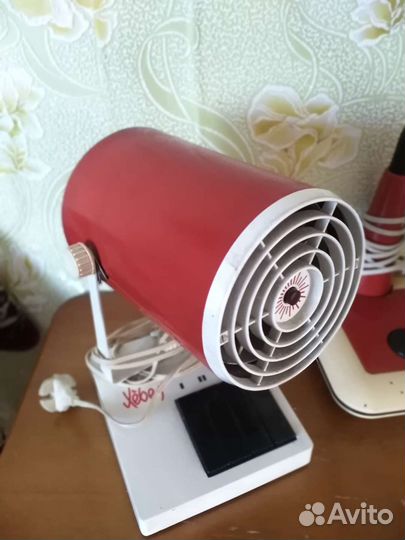 Вентилятор и светильник СССР ретро