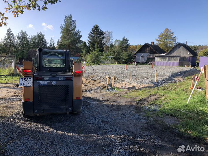 Услуги минипогрузчика, аренда бобкат bobcat