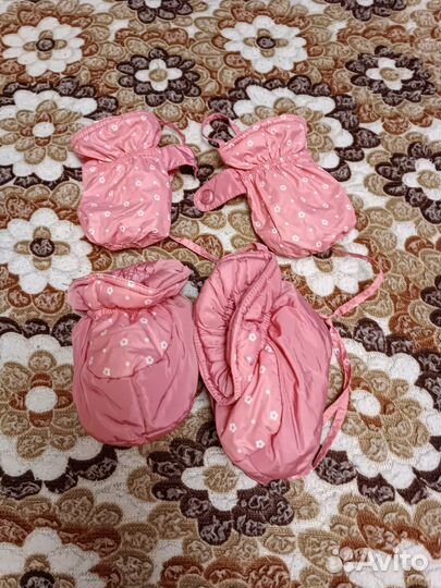 Зимний комбинезон для девочки 80