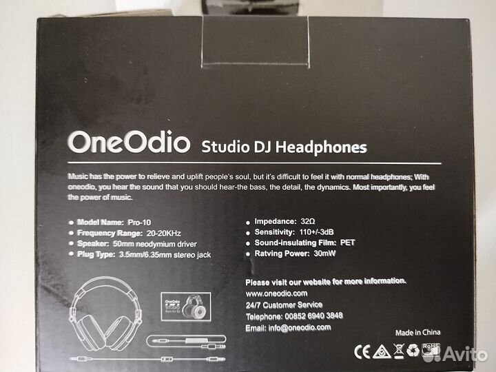 Haушники onеоdio модель Рrо-10