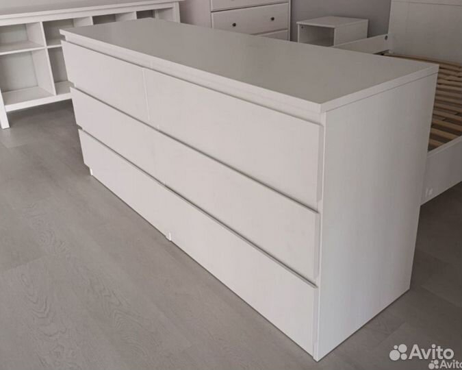 Комод IKEA Мальта белый