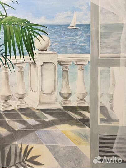 Картина в интерьер. Гипсокартон