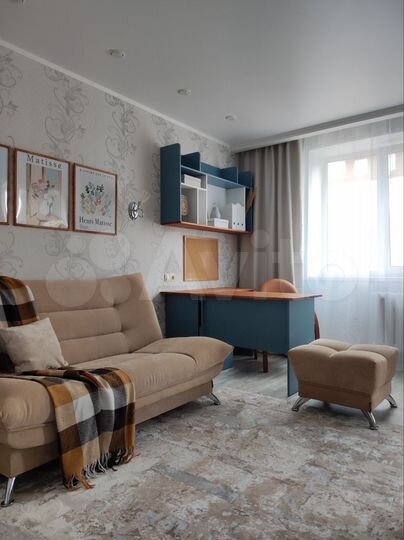 2-к. квартира, 46,4 м², 6/9 эт.