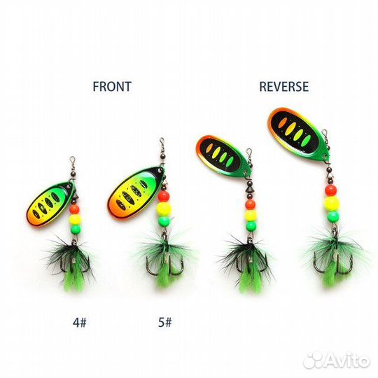 Блесна - Komodo 11,1 гр. три цвета кх