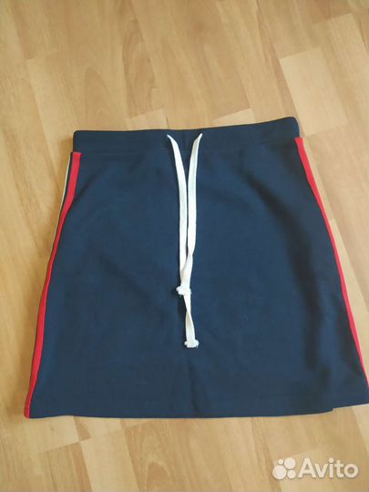 Юбка трапеция мини