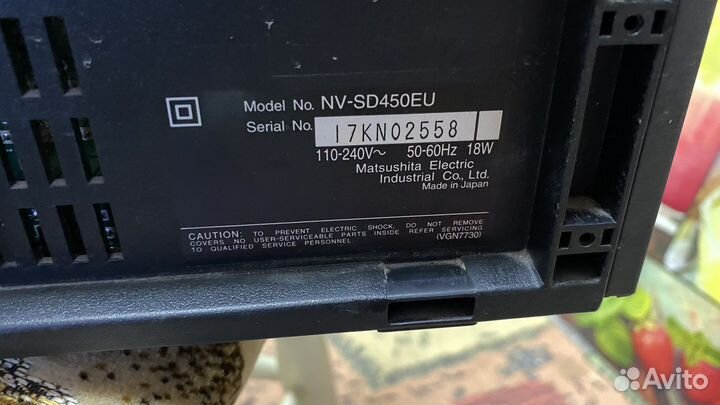 Видеомагнитофон panasonic