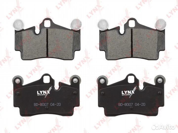 Колодки тормозные дисковые lynxauto BD-8007