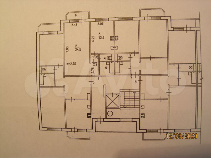 1-к. квартира, 46 м², 2/9 эт.