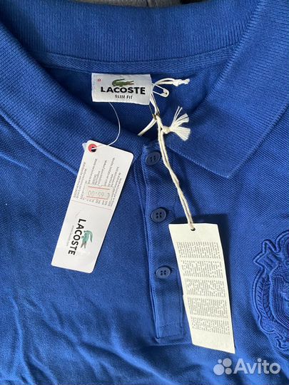 Polo lacoste мужское оригинал новое