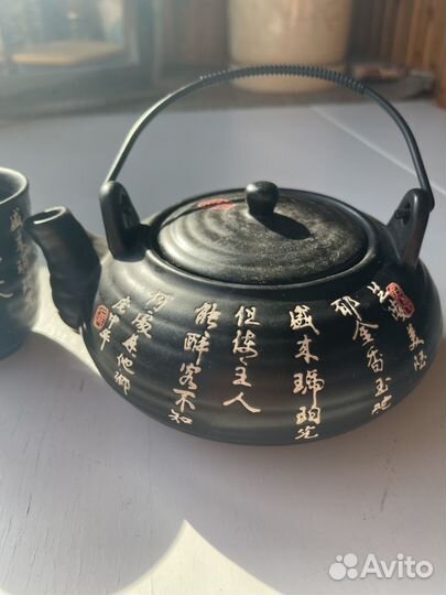 Чайник заварочный с чашкой