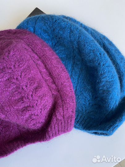 Берет бордовый меринос