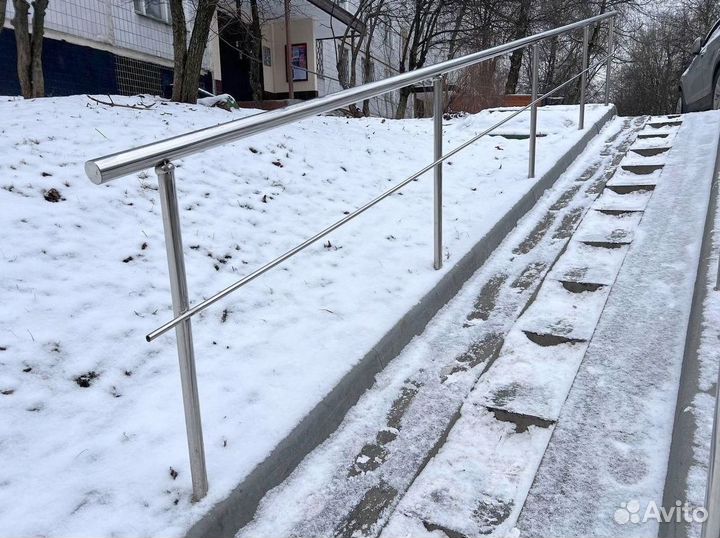 Перила из нержавеющей стали, ограждение